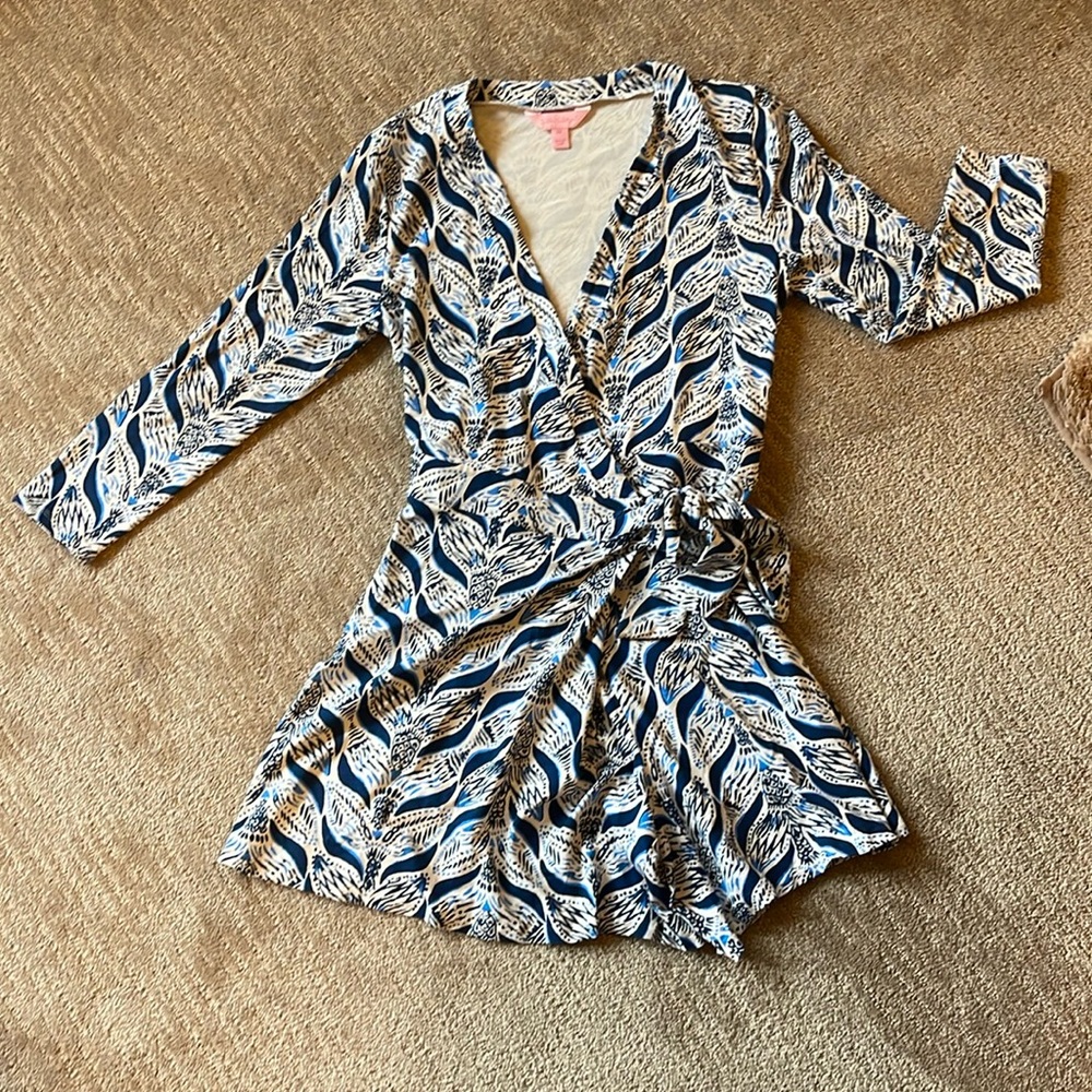 Lilly Pulitzer Karli Wrap Dress / Romper